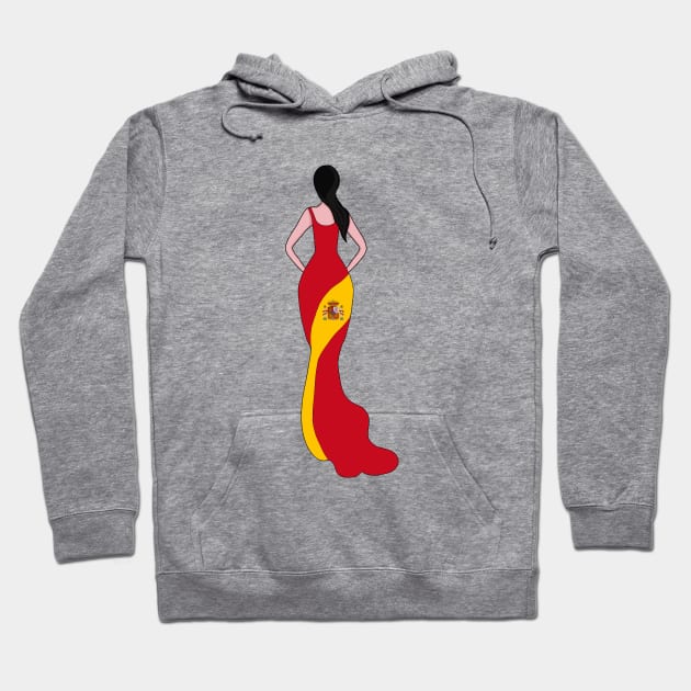 Spain Woman Hoodie by DiegoCarvalho